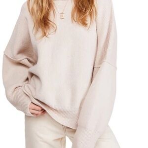 Free people easy street tunic sweater M
